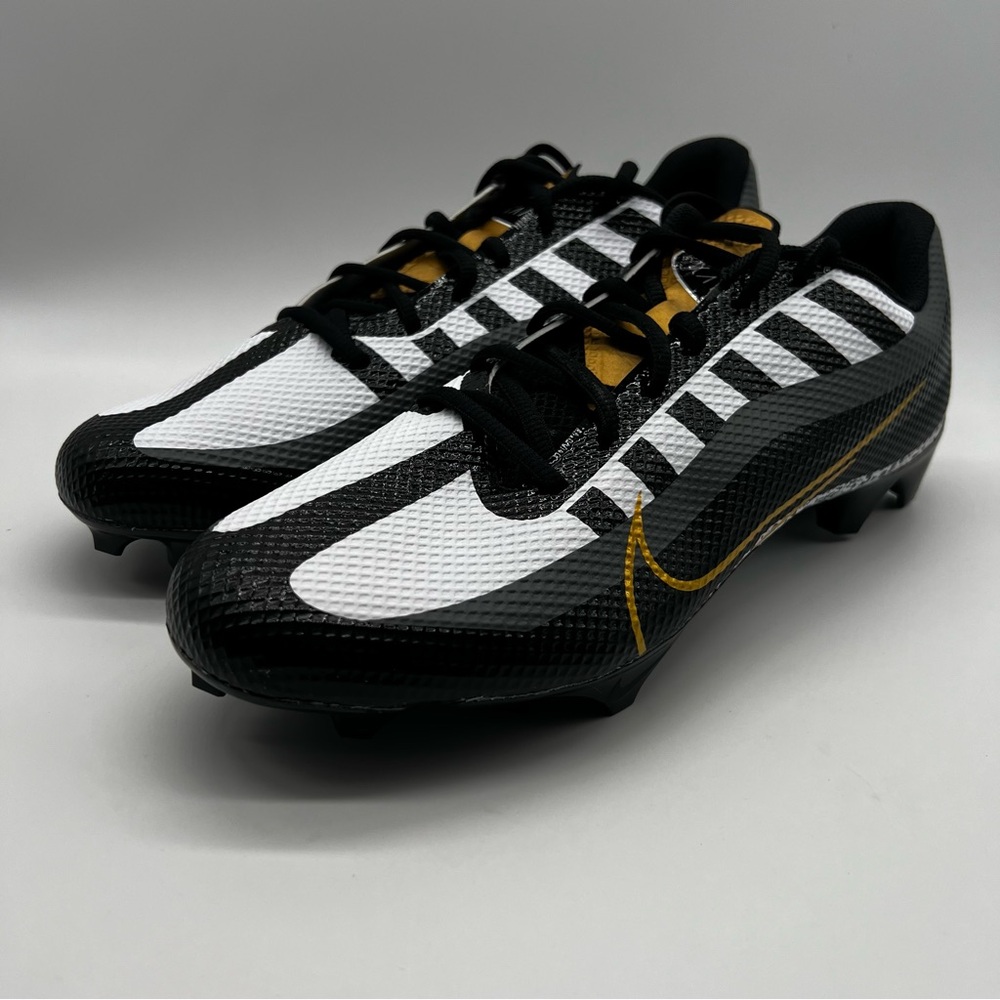 Nike Vapor Edge Speed 360 Football Cleats Black Gold DQ5110-002